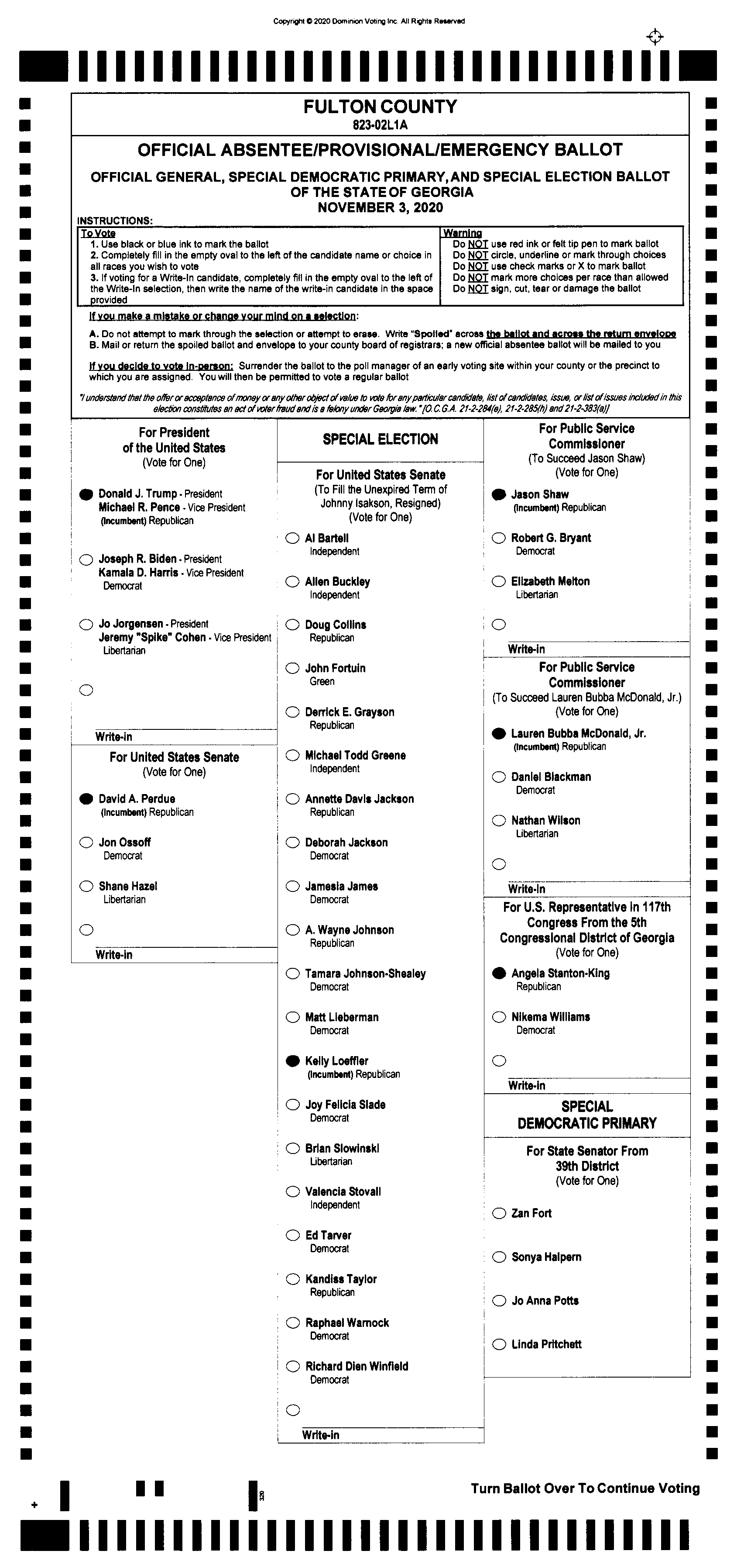 Source Ballot